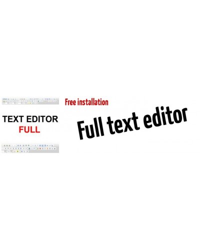 Text editor | Full text editor